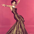 Cyd Charisse Ballgown Elegant Pose