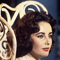 Elizabeth Taylor Elegant Glamour Vintage Hollywood Actress 1960