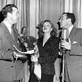 Judy Garland Gene Kelly Dick Powell Vintage Candid Radio 1944 Hollywood