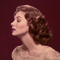 Suzy Parker Glamour Elegant Side Profile Vintage 